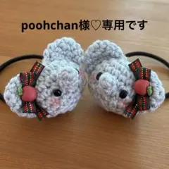 あみぐるみヘアゴム♡ poohchan様♡専用ページです♡