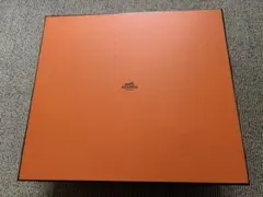 エルメス　オレンジボックス　空箱　ガーデンパーティー　095 エルメス オレンジボックス 空箱 ガーデンパーティー 095