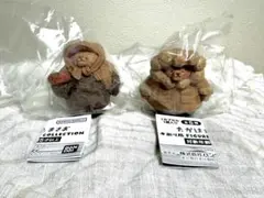 たかはたまさお　木彫り風　FIGURE COLLECTION 柿　南極セット