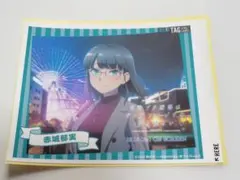 青春ブタ野郎 オリジナルラベル缶ステッカー 赤城郁実