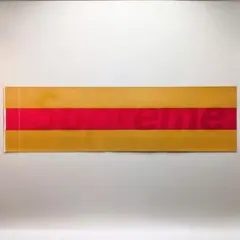 SUPREME GUCCI BOX LOGO STICKER 茶×赤 - メルカリ