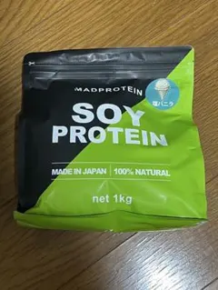 【塩バニラ】マッドプロテイン ソイプロテイン 1㎏ MADPROTEIN