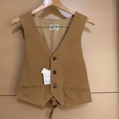 【匿名配送】新品 Cepo ベスト ブラウン Mサイズ