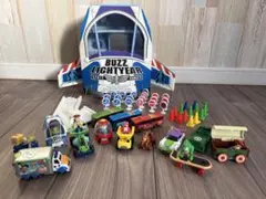 ◇トイストーリー ドリームトミカ＊バズ宇宙船ケース＆ミニカーセット おまけ付◇