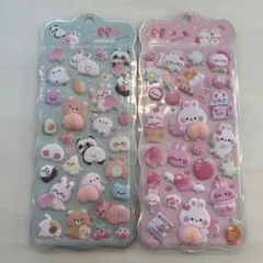 【新品】ぷくぷく　おしりぷにぷにシール　流行り　大人気　動物　可愛い