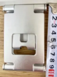 アルミニウム製折りたたみ式スマホスタンド