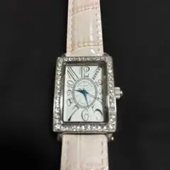 稼働、Alessandra Olla オシャレな腕時計 AO-775 ピンク