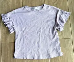 Catherine Cottage 薄紫 フリル袖 Tシャツ 130cm