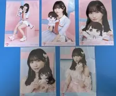 【匿名発送】野口衣織 ぬいぐるみ 生写真 5枚セット【中古】