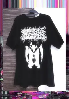 トップシークレットマン「全部食っておまいらと最先端になる」Tシャツ