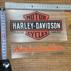 Harley-Davidson正規品 ステッカーセット特大① 新品 送料込のサムネイル