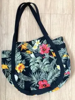 ハンドメイド ハワイアン柄ショルダーバッグ