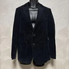 コムサイズム テーラードジャケット コーデュロイ アウター メンズ L ブラック