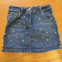 NEXT子供用134 デニムスカート