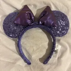 ディズニー　ミニーマウス　カチューシャ　スパンコール