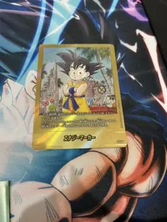 ドラゴンボールカード エナジーマーカー E-77 金 - メルカリ