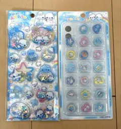 ぷくぷくあわわちゃん スパンコールパーティー おはじきシール