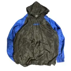 Diadora ディアドラ90s ナイロン　パーカー　ドローコード　プルオーバー