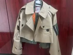Sacai トレンチコート　ハーフ丈のサムネイル