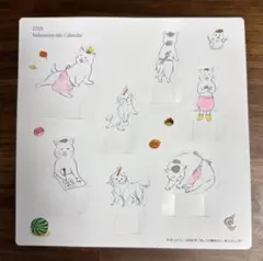 猫村さん　2026年卓上カレンダー付属　クリップシート