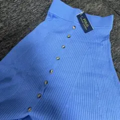 タグ付き ロングスカート