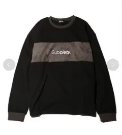 【美品】Subciety サブサエティ　長袖トレーナー　ロンT 送料込み　冬服