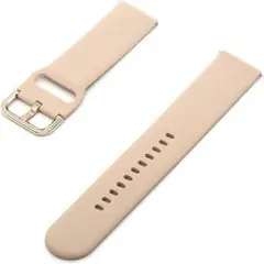 20mm ベージュ ウォッチ 時計 シリコンストラップ 交換用ストラップ