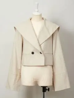Rosarymoon LinenHerringbone SailorJacketのサムネイル