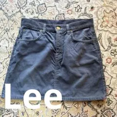 Lee スカート　ミニスカート　コーデュロイ　エドウィン　日本製