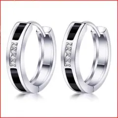 ピアス メンズ レディース フープピアス シルバー925 金アレ対応 <C91>