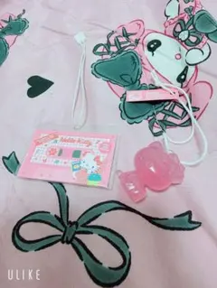 #非売品　#ハローキティ　50周年記念 マスコットキーホルダーとメモのサムネイル