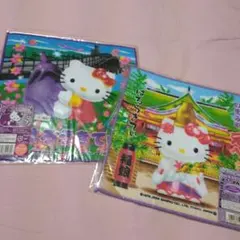 はろうきてぃ 大阪限定タオルハンカチ2枚セット