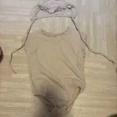 nunubiel オーバーオールロンパースと帽子セット