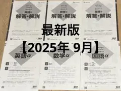 【高2】第2回 スタディーサポート 学力リサーチ 高2 α 解説付き