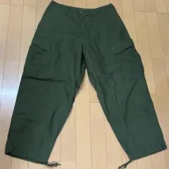 HINSON カーゴパンツ オリーブ リップストップ ミリタリーのサムネイル