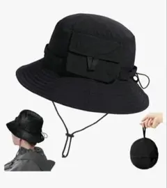 折りたたみ サファリハット バケットハット 男女兼用 帽子 日焼け 紫外線対策