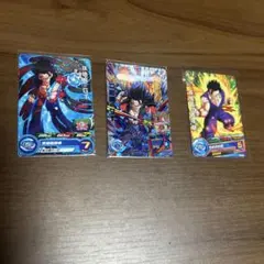 ドラゴンボールヒーローズカード孫悟飯３枚セット