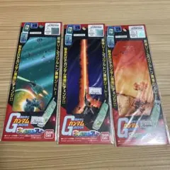 機動戦士ガンダム キャラハルアート 携帯シート　3枚セットのサムネイル