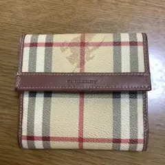 BURBERRY 二つ折り財布 チェック柄のサムネイル