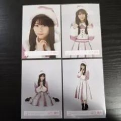 櫻坂46 山下瞳月 生写真 2024年 クリスマスサンタ衣装 コンプ