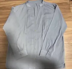 【N.Natural Beauty Basic】 水色長袖ブラウス