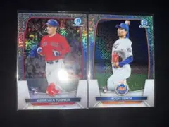 TOPPS 吉田正尚　千賀滉大　RC インサート