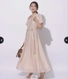 アプワイザーリッシェ シアーシャツ半袖ワンピース