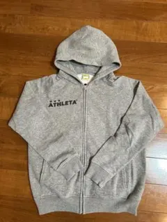 アスレタパーカー　160cm グレー