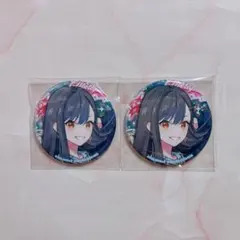 プロセカ メロパレ ホログラム缶バッジ 白石杏 2点セット