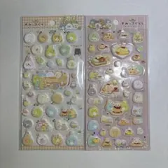 すみっコぐらし　たぬきのまんまるレストラン　ふにふにシール