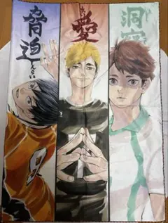 ビッグタオル ハイキュー セッター ハイキュー展 原画展　宮兄弟　北信介グッズ 2025年最新】ハイキュー 原画展 タオルの人気アイテム - メルカリ