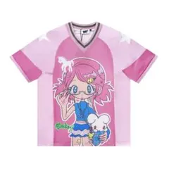 ミシェルマカロン ガルフィーコラボBIGTワンピ ピンク - メルカリ