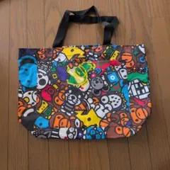 新品未使用BAPE KIDS APE エイプ マイロ 親子トートバッグ2点セット