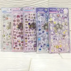 【正規品】プチドロップ ステッカー　シール　まとめ売り 5点　ジュエルプチドロ